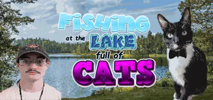 Fishing at the Lake Full of Cats