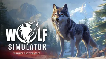 Wolf Simulator 2025: Wild RPG Survival