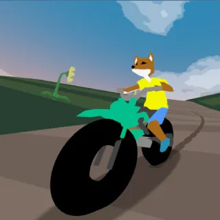 Biker Fox: Wild Road