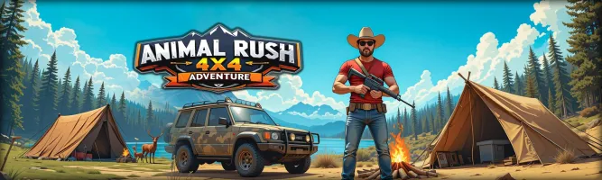 Animal Rush: 4x4 Adventure