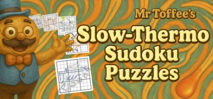 Mr Toffee's Slow-Thermo Sudoku Puzzles