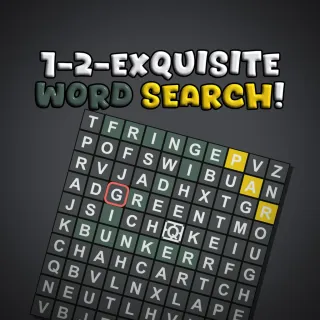 1-2-Exquisite Word Search!