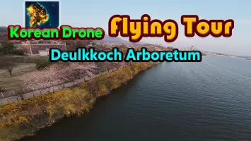 Korean Drone Flying Tour Deulkkoch Arboretum