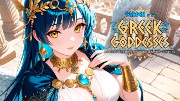 Garden of the Greek Goddesses: Aphrodite Artemis & Athena Love Story