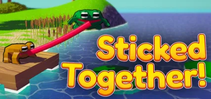 Sticked Together! - Co-op Frog Parkour