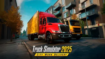 Truck Simulator 2025: City Work Delivery