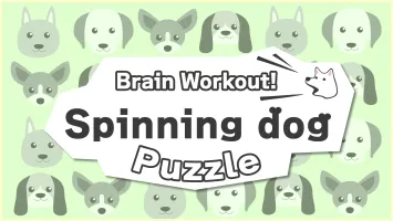 Brain Workout! Spinning dog Puzzle