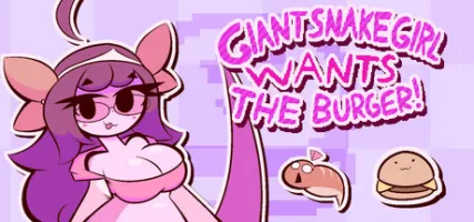 Giant Snake Girl wants The Burger!