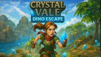 Crystal Vale: Dino Escape