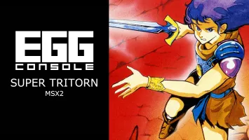 EGGCONSOLE SUPER TRITORN MSX2