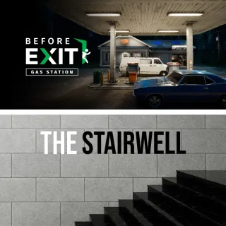 The Stairwell Before Exit: Gas Station