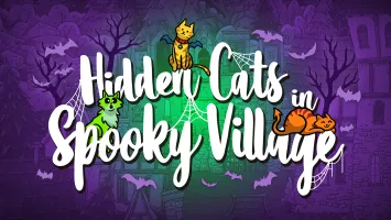 Hidden Cats in Spooky Village