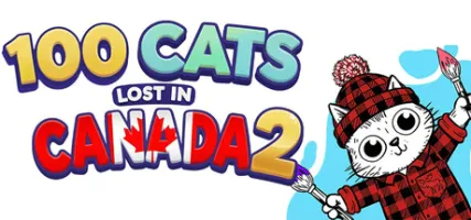 100 Cats Lost in Canada 2 Find & Color