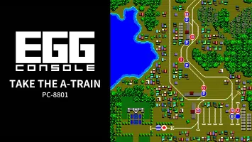 EGGCONSOLE TAKE THE A-TRAIN PC-8801