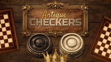 Antique Checkers